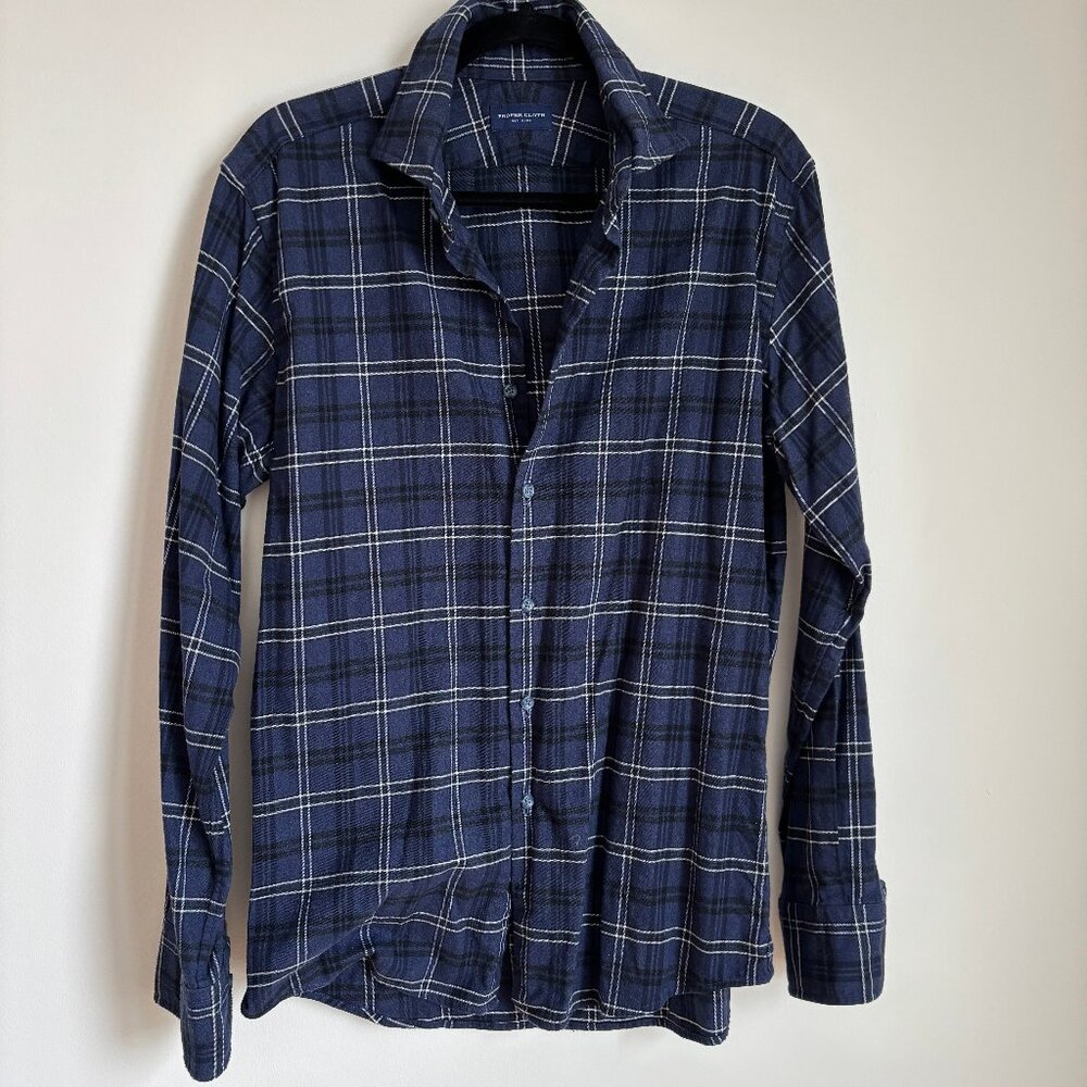 Proper Cloth Premium Teton Flannel Shirt